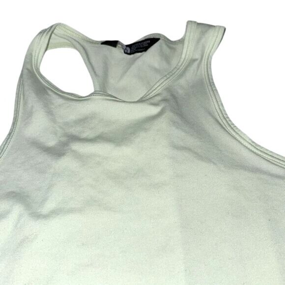The North Face Womens Sage Green Racerback Tank Top M Polyester - Picture 2 of 7